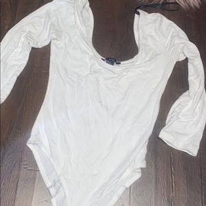 White BODY SUIT